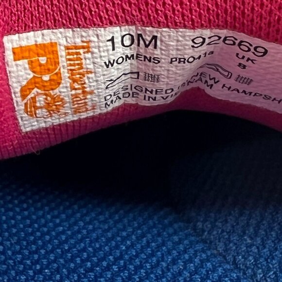 Timberland Pro Womens 92669 Powertrain Alloy Toe Lace Up Size 10M Work Shoes - Picture 10 of 11